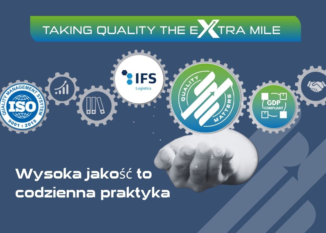 Grafika STI Freight Management o spójnej jakości, technologii i codziennej praktyce w europejskiej sieci logistycznej